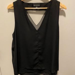 Saks - Collection by Bobeau Black Tank Top - Medium